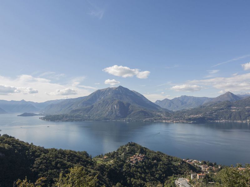 Lake Como view from the villa