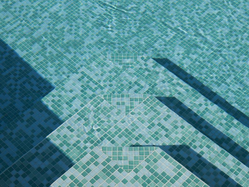 Mosaic swimming pool