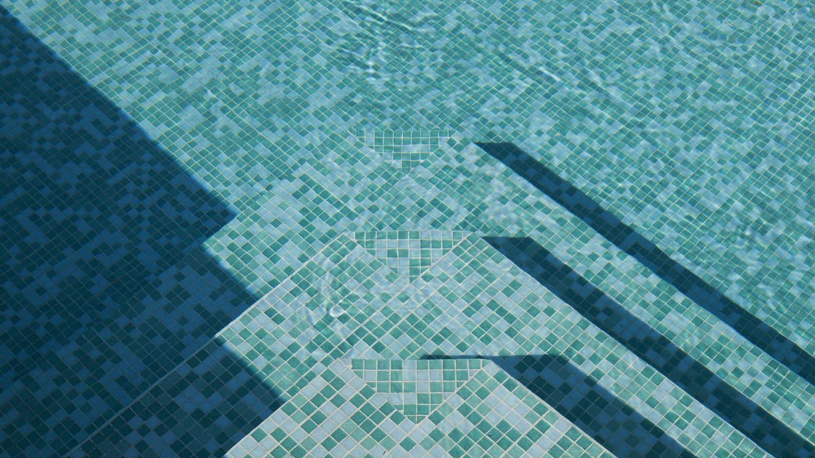 Mosaic swimming pool
